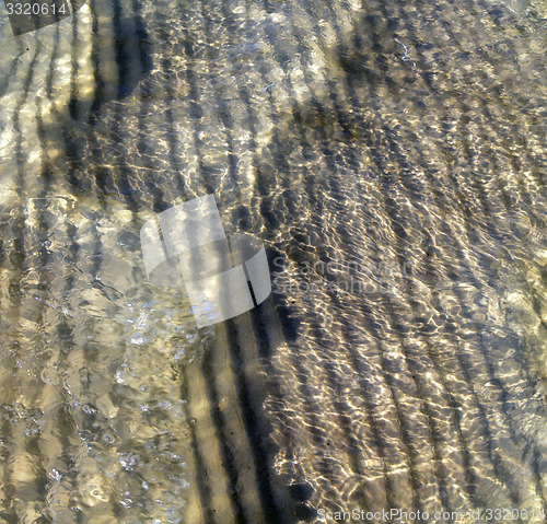 Image of thailand kho tao bay abstract of a  wet sand and  