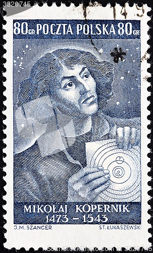 Image of Copernicus Stamp