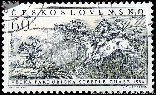 Image of Steeplechase Stamp