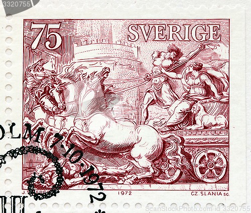 Image of Quadriga Stamp