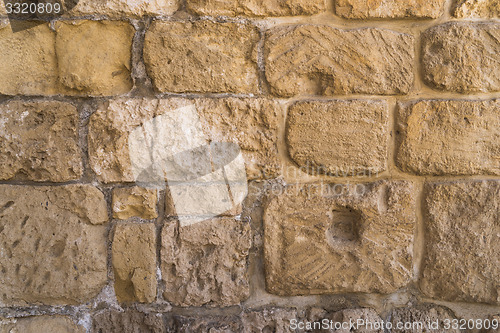 Image of Old crag Stone wall texture or background