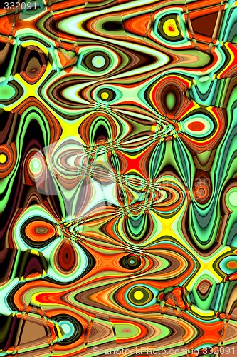 Image of Abstract 3d background