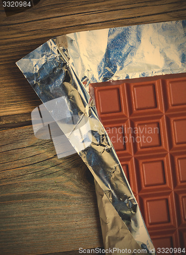 Image of brown milk chocolate