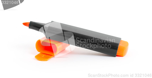 Image of Orange highlighter isolated