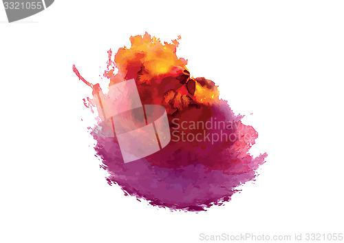 Image of Bright abstract color blots