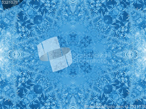 Image of Abstract ice pattern