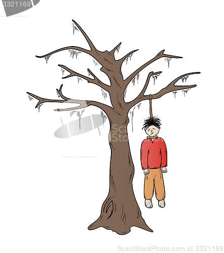 Image of hangman and the tree