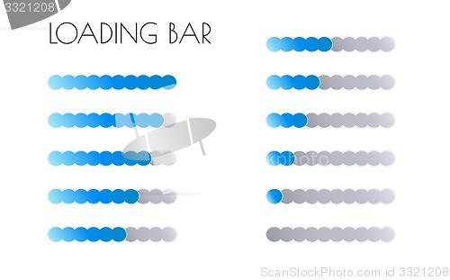 Image of blue loading bars