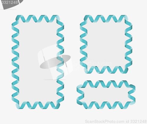 Image of ribbon frame