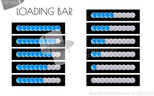 Image of blue loading bars