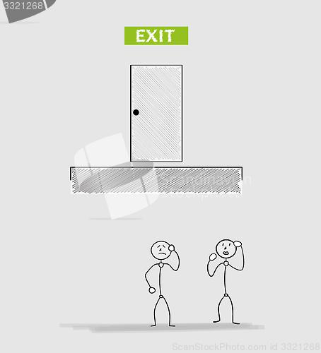 Image of exit door