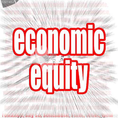 Image of Economic equity