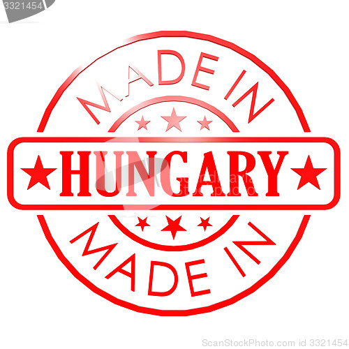 Image of Made in Hungary red seal