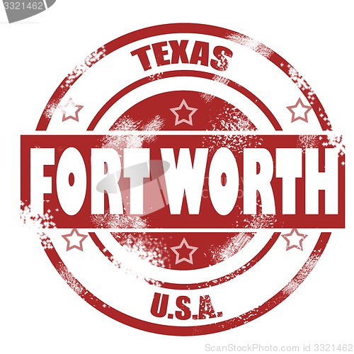 Image of Fort Worth stamp 