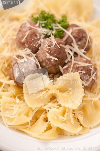 Image of Pasta with meat balls 