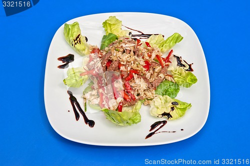 Image of roast beef salad