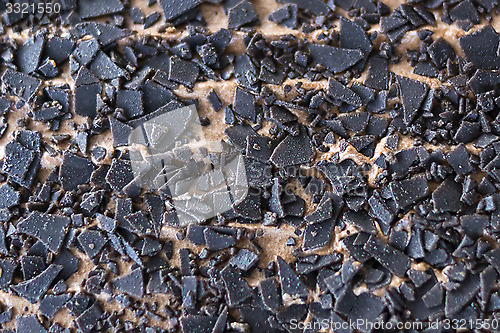 Image of Chocolate chips background