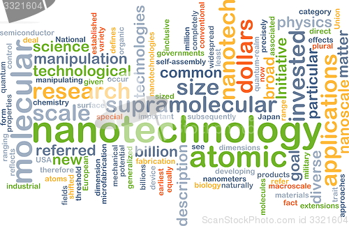 Image of Nanotechnology background concept