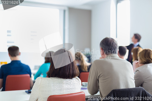 Image of Audience in the lecture hall.