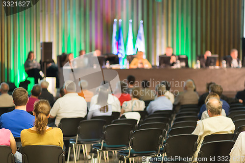 Image of Audience in the lecture hall.