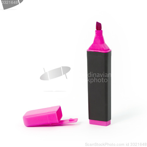 Image of Pink highlighter isolated