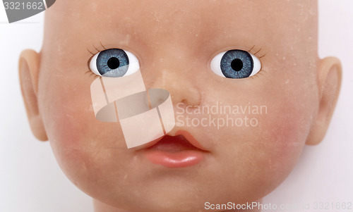 Image of Child\'s baby doll face