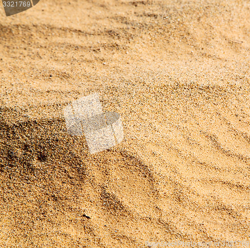 Image of cracked sand in morocco africa desert abstract macro