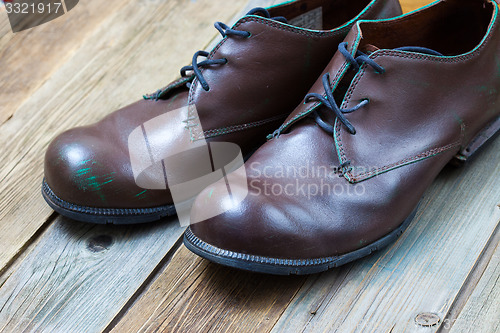 Image of vintage brown boots