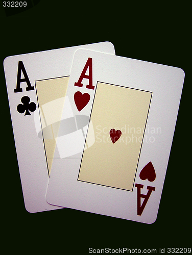 Image of 2 aces