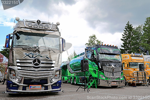 Image of Trucks of Kuljetus Auvinen at Riverside Truck Meeting 2015