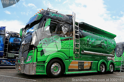 Image of Mercedes-Benz Actros Highway Hero of Kuljetus Auvinen at Riversi