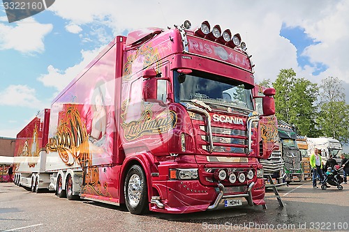 Image of Scania R560 Truck Madonna of Ristimaa, Finland