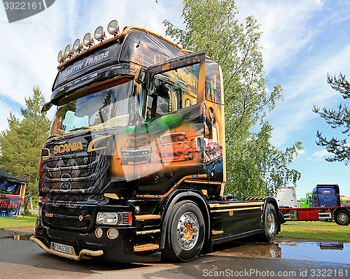 Image of Scania R620 V8 Truck of Martin Pakos at Riverside Truck Meeting 