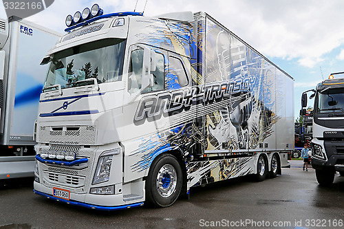 Image of Volvo Truck of Andy Trans Oy at Riverside Truck Meeting