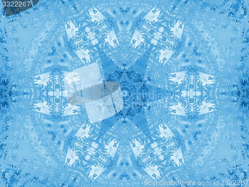 Image of Abstract ice pattern