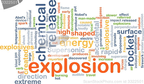 Image of Explosion background concept