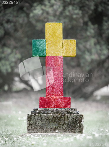 Image of Gravestone in the cemetery - Benin