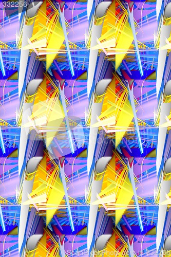 Image of Abstract 3d background