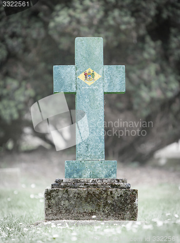 Image of Gravestone in the cemetery - Delaware