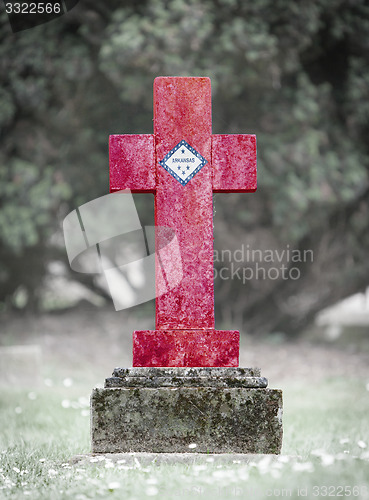 Image of Gravestone in the cemetery - Arkansas