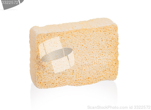 Image of Simple sponge isolated on white