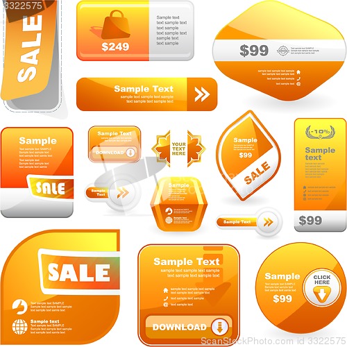 Image of Design elements for sale.