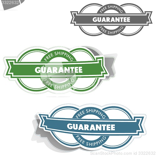 Image of Sticker set for design.