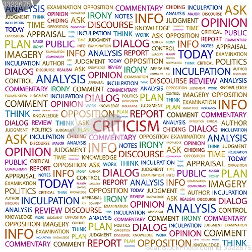 Image of CRITICISM.