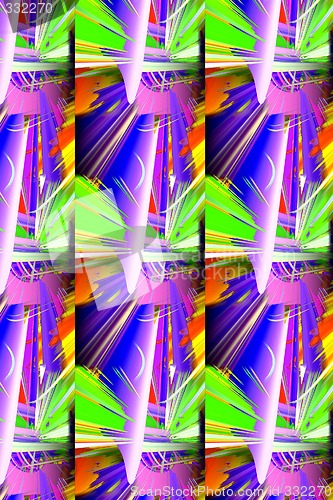 Image of Abstract 3d background