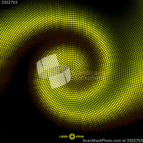 Image of Abstract mosaic background. Vector illustration. 