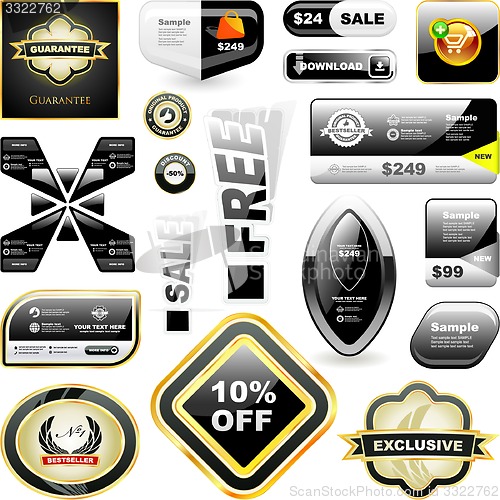 Image of Design elements for sale.