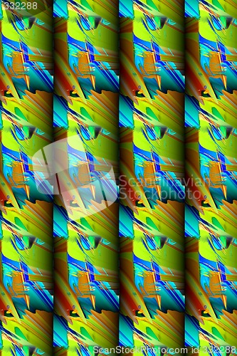 Image of Abstract 3d background