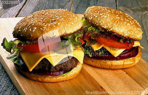 Image of Two Burgers