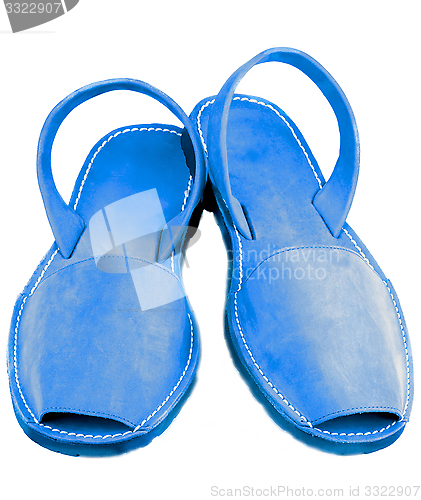 Image of Blue Sandals